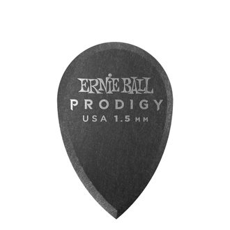 9330 Ernie Ball 1.5mm Black Teardrop Prodigy Picks - trsátko - 1ks