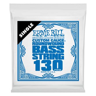 10130 Ernie Ball .130 Super Long Scale Nickel Wound Electric Bass String Single - jednotlivá struna na basovou kytaru - 1ks