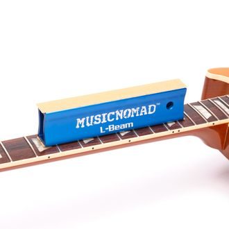 MusicNomad MN810 Fret Leveler - Leveling (L-Beam) 7" (18cm) pro Guitar, Ukulele, Mandolin - 1ks