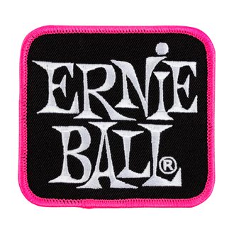 4192 Ernie Ball nášivka s logem - růžové obšití