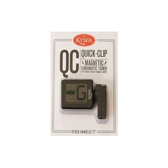 Kyser Quick-Clip Tuner KQCT1 - ladička pro umístění na kapodastr