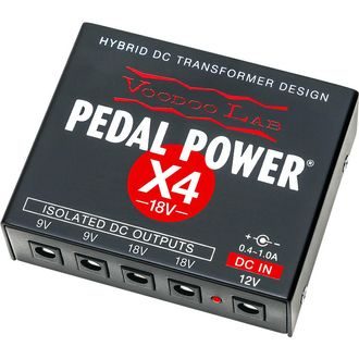 Voodoolab Pedal Power X4-18V - napájecí zdroj - 1ks