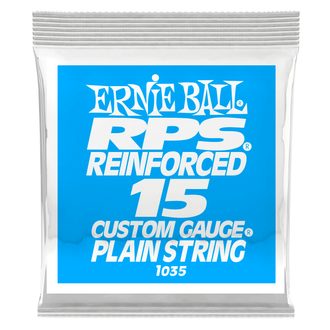 1035 Ernie Ball .015 RPS Reinforced Plain Electric Guitar Strings Single - jednotlivá struna na elektrickou nebo akustickou kytaru - 1ks