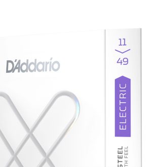 D'Addario Medium XSE Nickel Coated Strings .011 -.049 - "potažené" struny na elektrickou kytaru - 1ks