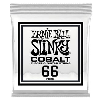 10466 Ernie Ball .066 Cobalt Wound Electric Guitar Strings Single - jednotlivá struna na elektrickou kytaru - 1ks