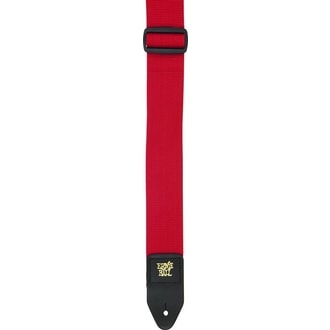 4040 Ernie Ball Polypro Guitar Strap - Red - kytarový pás - 1ks