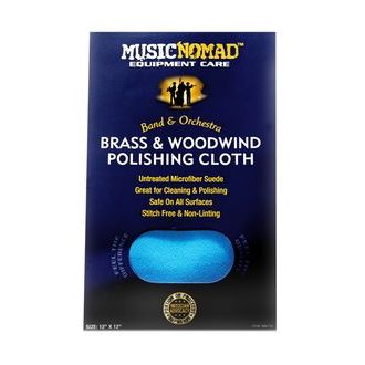 MusicNomad MN730 Brass & Woodwind Untreated Microfiber Polishing Cloth - čistící hadřík - 1ks