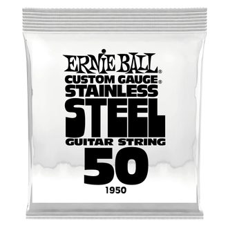 1950 Ernie Ball .050 Stainless Steel Wound - jednotlivá struna na elektrickou kytaru - 1ks