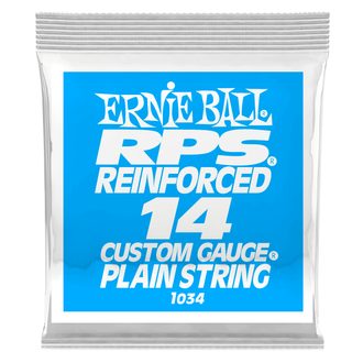 1034 Ernie Ball .014 RPS Reinforced Plain Electric Guitar Strings Single - 1ks