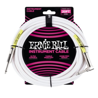 6047 Ernie Ball 20'  Instrument Classic Cable - nástrojový kabel rovný / zahnutý jack - 6.09m