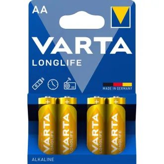 Varta LR06 Longlife AA baterie - 4ks