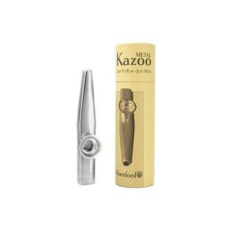 Kazoo Montford - plechové stříbrné barvy
