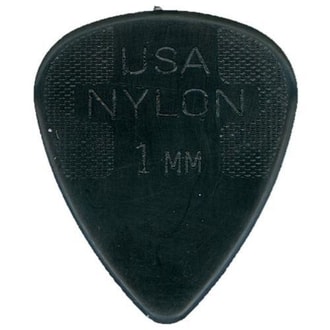 Dunlop Nylon 1.0mm - trsátka černá /12ks/