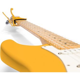 Kyser KGEFBBA Fender Quick-Change Butterscotch Blonde - kapodastr na elektrickou kytaru