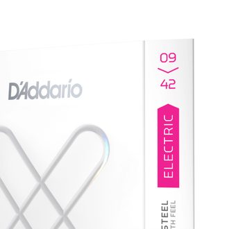 D'Addario Super Light XSE Nickel Coated Strings .009 -.042 - "potažené" struny na elektrickou kytaru - 1ks