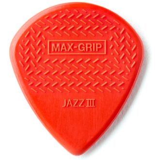DUNLOP Max Grip Jazz III Red Nylon - trsátka - 6ks