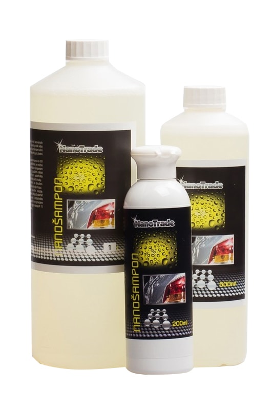 nanosilver Nanošampón - nanokosmetika pro mytí všech povrchů v domácnosti i vozů - 500 ml
