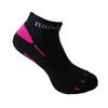 Sportovní ponožky nízké kotníkové černo/růžové