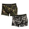 Termo boxerky nanosilver s gumou Camo /maskáč