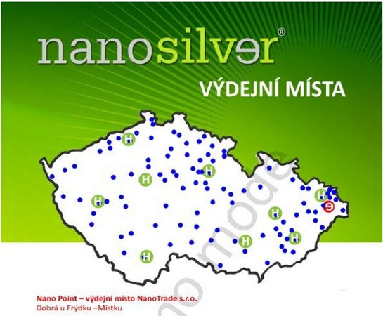 Výdejní místa nanosilver