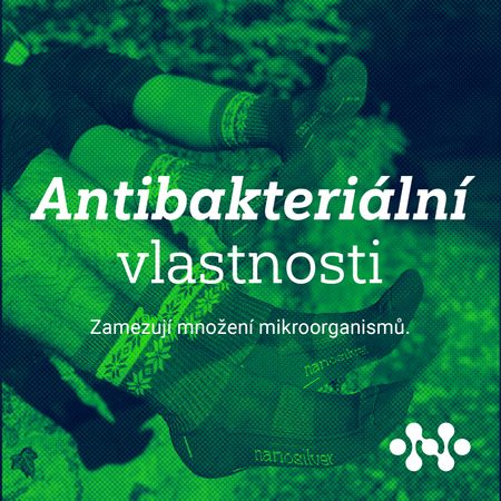 Antibakteriální vlastnosti značky nanosilver