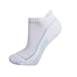 Kotníkové ponožky nanosilver bílé