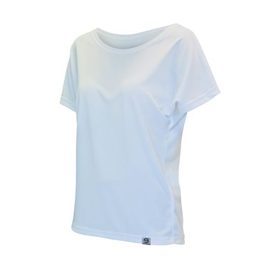 Dámské tričko nanosilver BAT2 - vhodné na jógu bílé