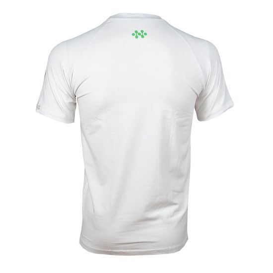 Pánské triko nanosilver - potisk logo - NOVÉ bílá