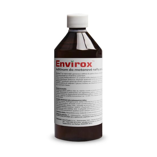 Envirox - aditivum do motorové nafty