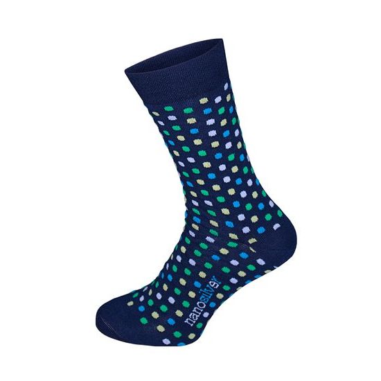 Dětské ponožky s barevnými puntíky