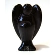 Obsidián černý - Anděl (4,8 cm)
