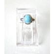 Larimar - stříbrný prsten
