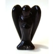 Obsidián černý - Anděl (3,7 cm)