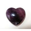 Purpurový fluorit - srdce