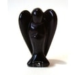 Obsidián černý - Anděl (3,7 cm)