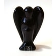 Obsidián černý - Anděl (3,7 cm)