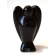 Obsidián černý - Anděl (4,8 cm)