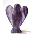 Purpurový fluorit - Anděl (3,9 cm)