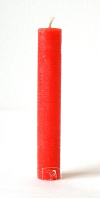 Červená mini svíčka