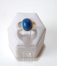 Kavansit - stříbrný prsten