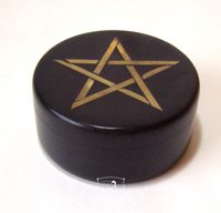 Mastek - krabička s Pentagramem