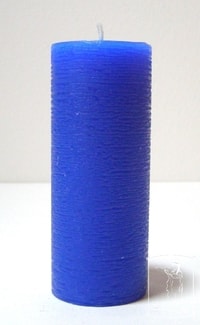 Modrá rituální svíce