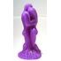 Milenci - fialová figurální svíce
