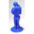 Milenci - modrá figurální svíce