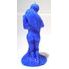 Milenci - modrá figurální svíce