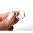 Rubín - stříbrný prsten