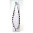 Granát almandin - Stříbrný náhrdelník