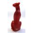 Kočka červená - figurální svíce