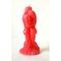 Milenci - růžová figurální svíce
