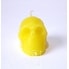 Lebka žlutá - figurální svíce